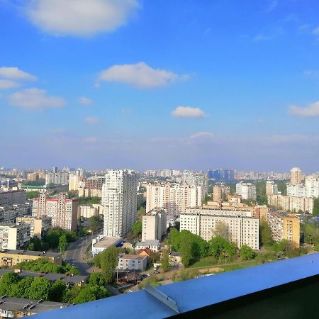 Видовая 25й этаж. Новый дом. Шалимова, ISIDA. Шулявская, Гарматная, Индустриальный мост. Космополитан. Большевик. Жд вокзал. Киев Экстерьер фото
